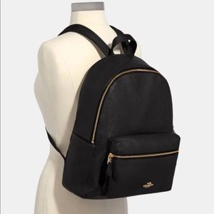 Coach Charlie Leather Backpack